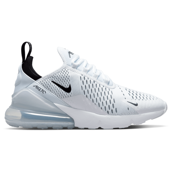 Nike Air Max 270 - Women's - White/White/Black