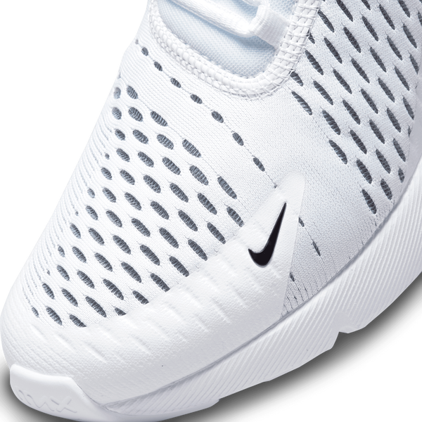 Nike Air Max 270 - Women's - White/White/Black - Image 7