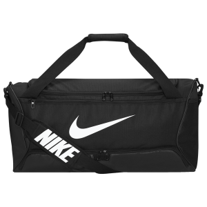 Nike Brasilia M 9.5 Duffel - Adult - Black/Black/White