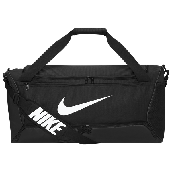 Nike Brasilia M 9.5 Duffel - Adult - Black/Black/White