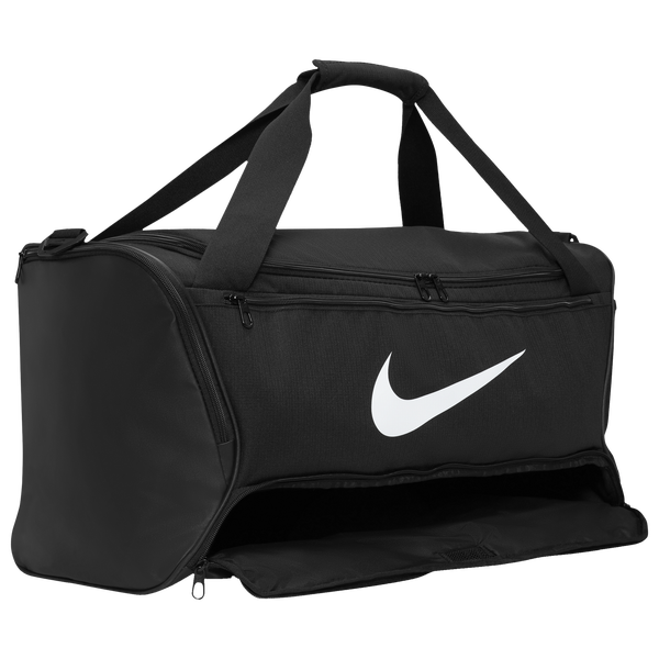 Nike Brasilia M 9.5 Duffel - Adult - Black/Black/White - Image 4