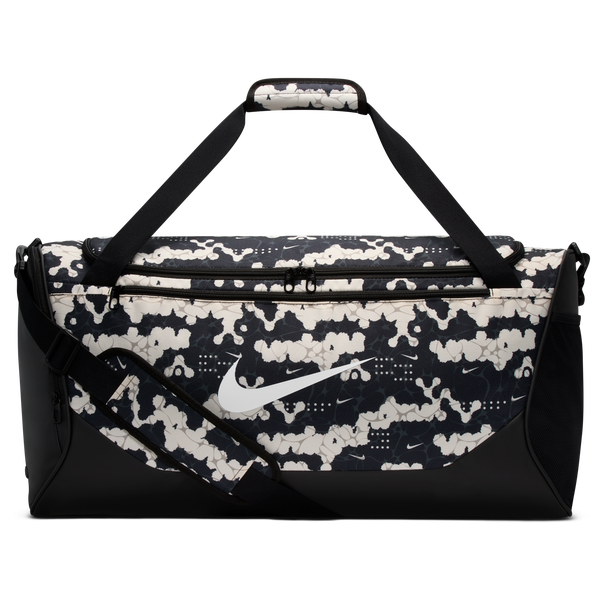 Nike Brasilia Medium Duffel X - Adult - Chalk/Black/White