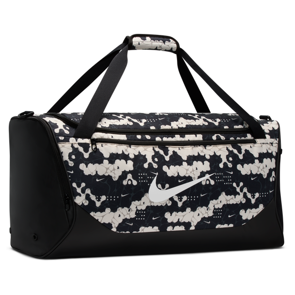 Nike Brasilia Medium Duffel X - Adult - Chalk/Black/White - Image 3