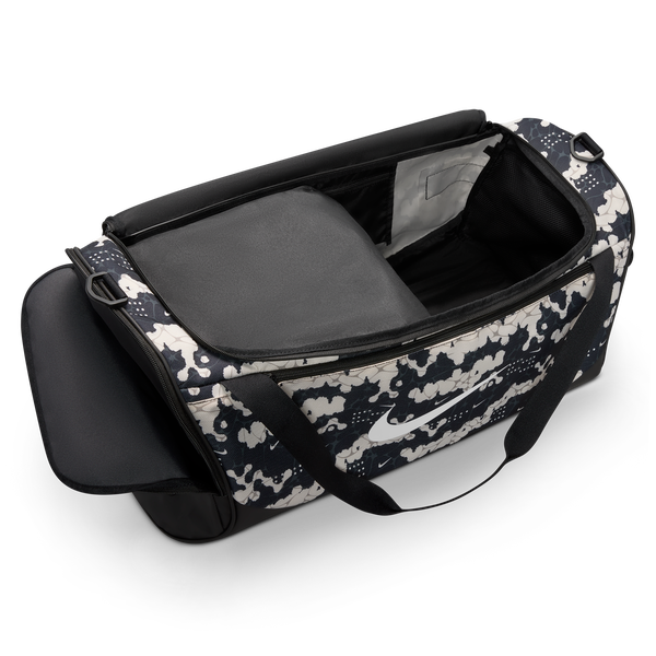 Nike Brasilia Medium Duffel X - Adult - Chalk/Black/White - Image 5
