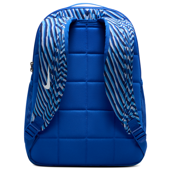 Nike Brasilia AOP Backpack - Youth - White/Game Royal/Midnight Navy - Image 2