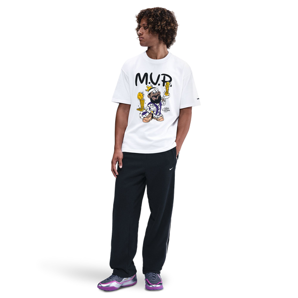 Nike Lebron M90 T-Shirt - Men's - Black/White - Image 5