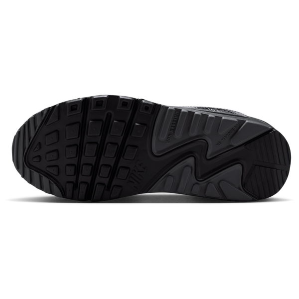 Nike Air Max 90 SE - Boys' Grade School - Black/Black/Dk Smoke Grey - Image 5