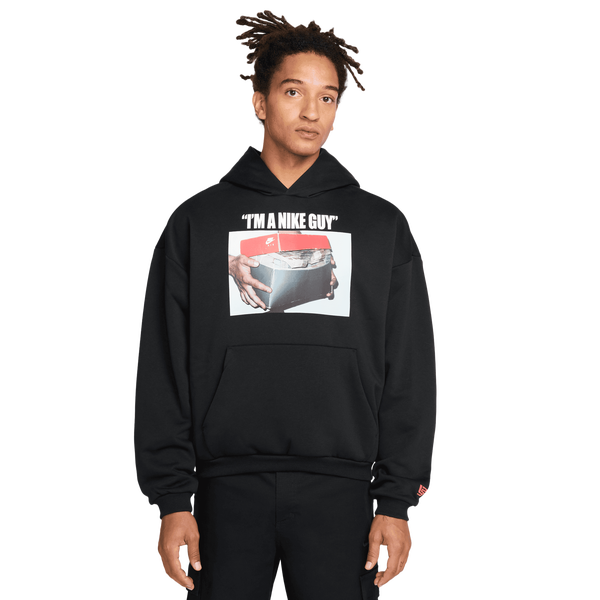 Nike LeBron James Pullover Hoodie - Men's - Black/Multi