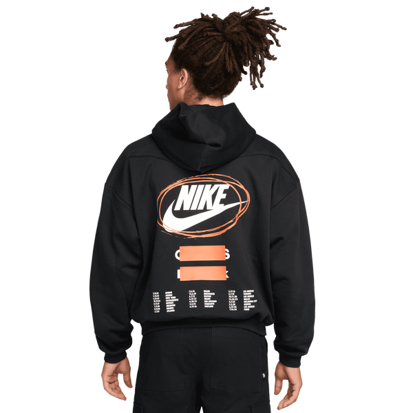 Nike LeBron James Pullover Hoodie - Men's - Black/Multi - Image 2