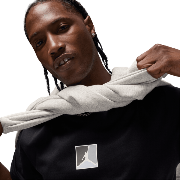 Jordan Brooklyn BL 3.0 Short Sleeve Crewneck - Men's - Black - Image 3