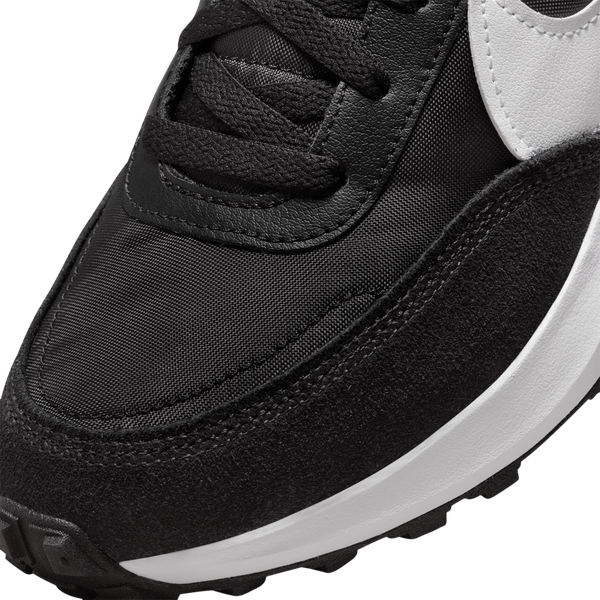 Nike Waffle Debut - Women's - Black/Orange/White - Image 7