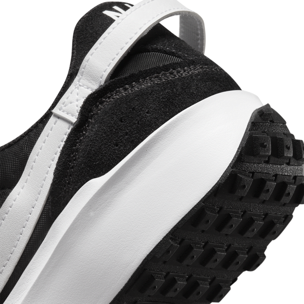 Nike Waffle Debut - Women's - Black/Orange/White - Image 8