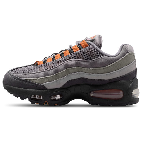 Nike Air Max 95 - Boys' Grade School - Orange/Gray - Image 2