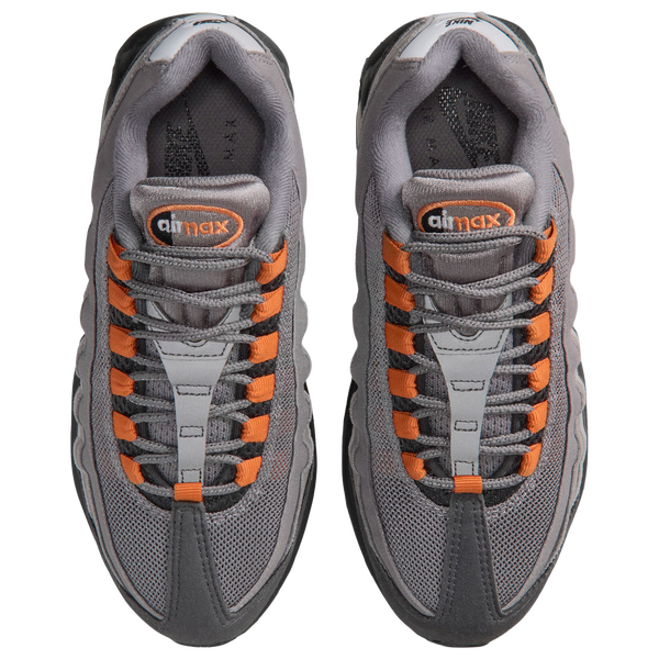 Nike Air Max 95 - Boys' Grade School - Orange/Gray - Image 4