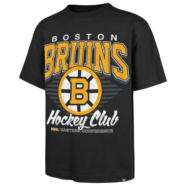 47 Brand Boston Bruins Extend Play T-Shirt - Men's - Black
