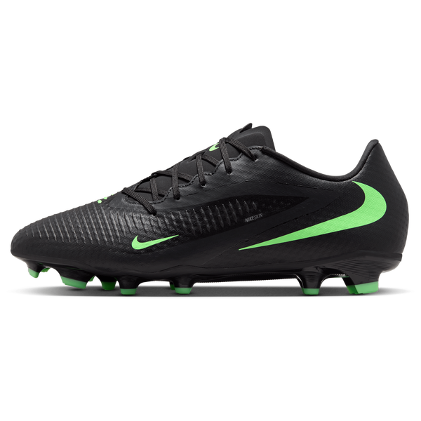 Nike Phantom 6 Low Academy FG/MG - Men's - Black/Illusion Green/Black - Image 2