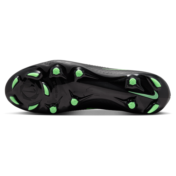 Nike Phantom 6 Low Academy FG/MG - Men's - Black/Illusion Green/Black - Image 5