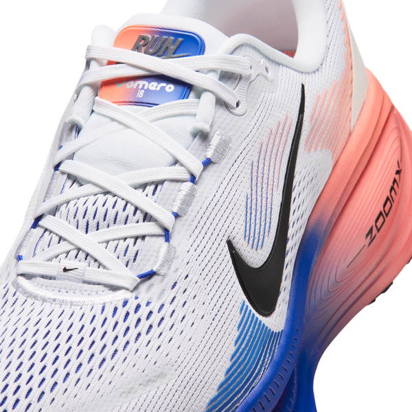 Nike Vomero 18 - Men's - White/Black/Racer Blue - Image 7