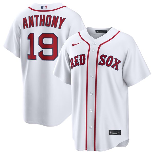 Nike MLB Boston Red Sox Home Replica Jersey 2.0 - Men's - White