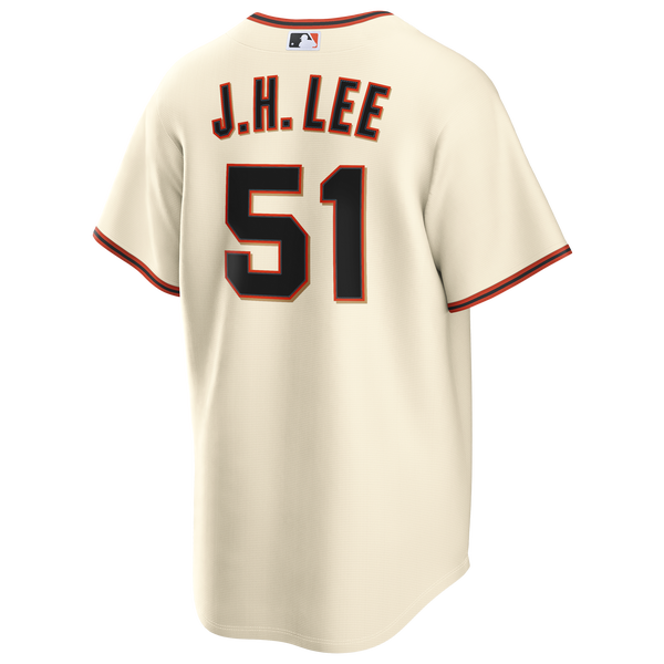 Nike MLB San Francisco Giants Home Replica Jersey - Men's - White - Image 3