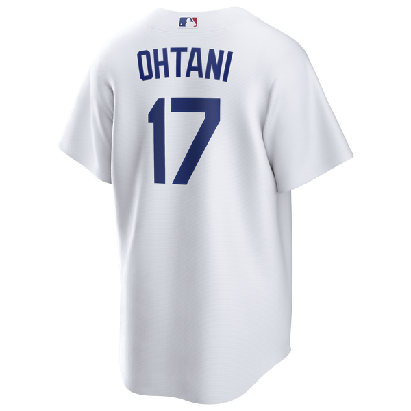 Nike Los Angeles Dodgers Home Replica Jersey - Men's - White - Image 3