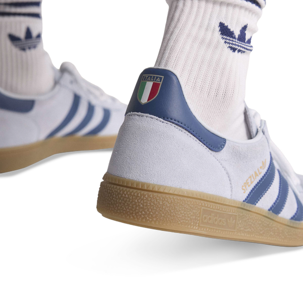 adidas Italy Handball Spezial - Men's - Navy/Sky Blue - Image 8