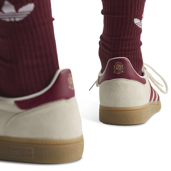 adidas Spain Handball Spezial - Men's - White/Red/Gum - Image 9