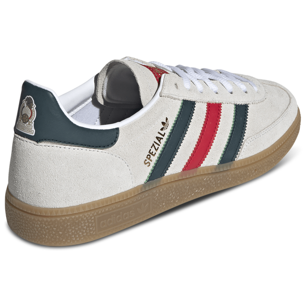 adidas Mexico Handball Spezial - Men's - White/Aurora Ivy/Better Scarlet - Image 3
