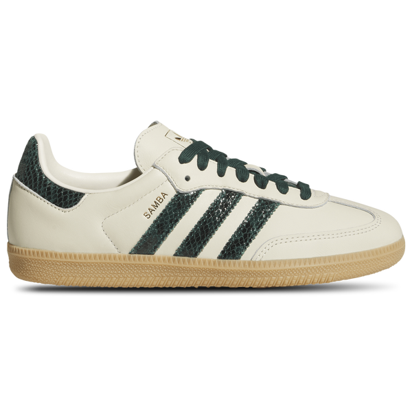adidas Originals Samba OG - Women's - Collegiate Green/Cream White/Gold Metallic