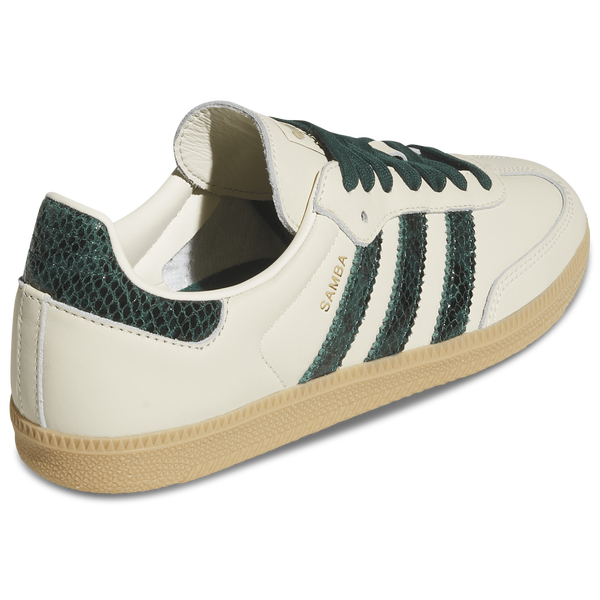 adidas Originals Samba OG - Women's - Collegiate Green/Cream White/Gold Metallic - Image 3