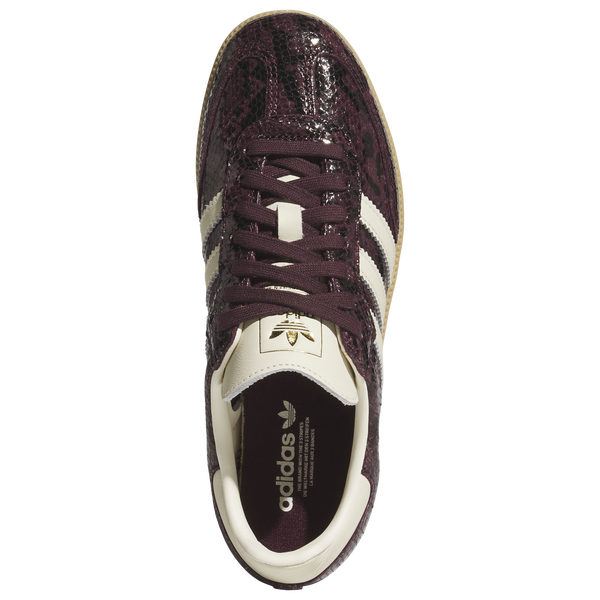 adidas Originals Samba OG - Women's - Maroon/Cream White/Gold Metallic - Image 4