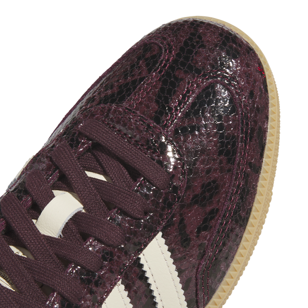 adidas Originals Samba OG - Women's - Maroon/Cream White/Gold Metallic - Image 6