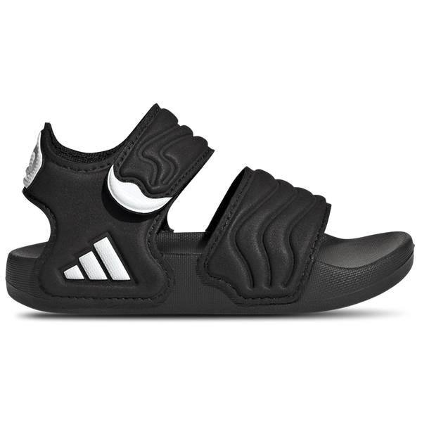 adidas Adilette 3 - Boys' Toddler - Footwear White/Core Black/Core Black