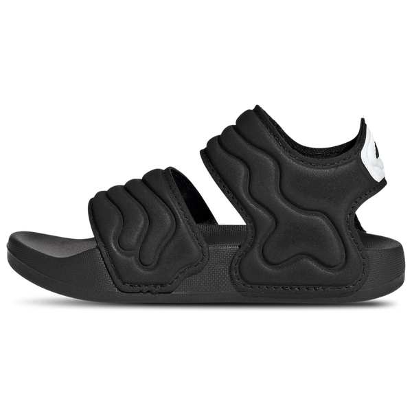 adidas Adilette 3 - Boys' Toddler - Footwear White/Core Black/Core Black - Image 2
