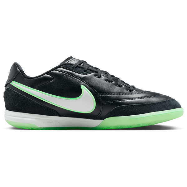 Nike Tiempo Street Gato - Men's - Black/Illusion Green/Black