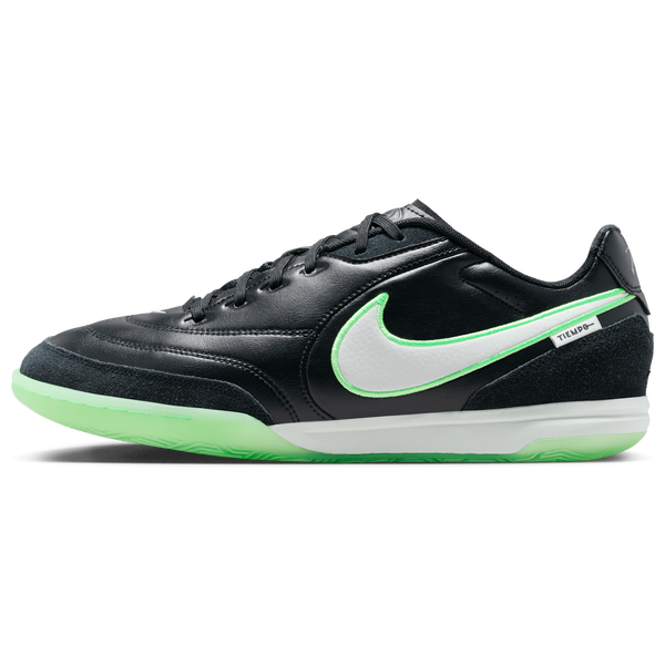 Nike Tiempo Street Gato - Men's - Black/Illusion Green/Black - Image 2
