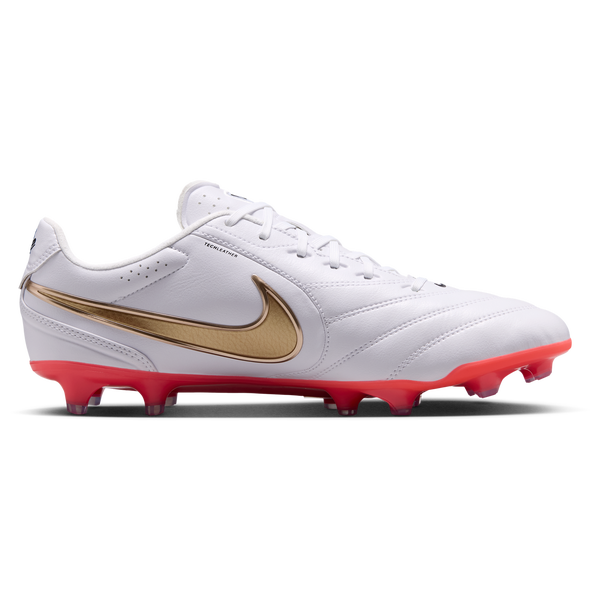 Nike Tiempo Ligera Pro FG - Men's - White/Blur/Bright Crimson