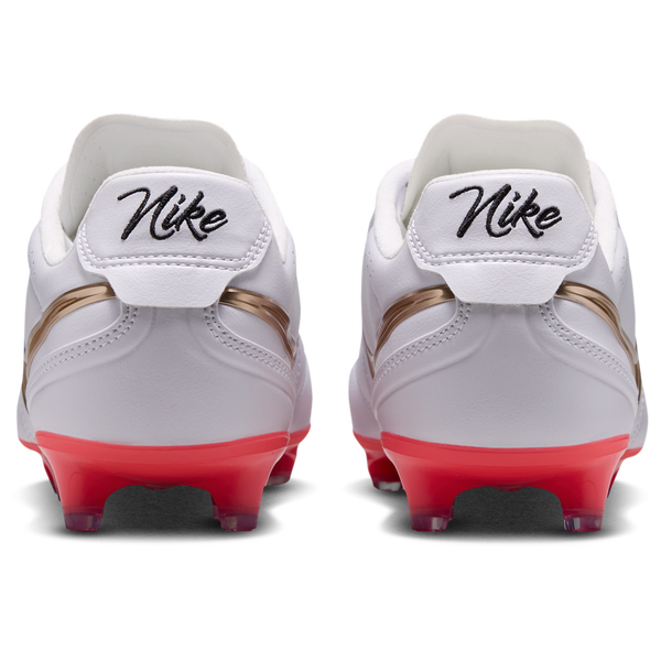 Nike Tiempo Ligera Pro FG - Men's - White/Blur/Bright Crimson - Image 3
