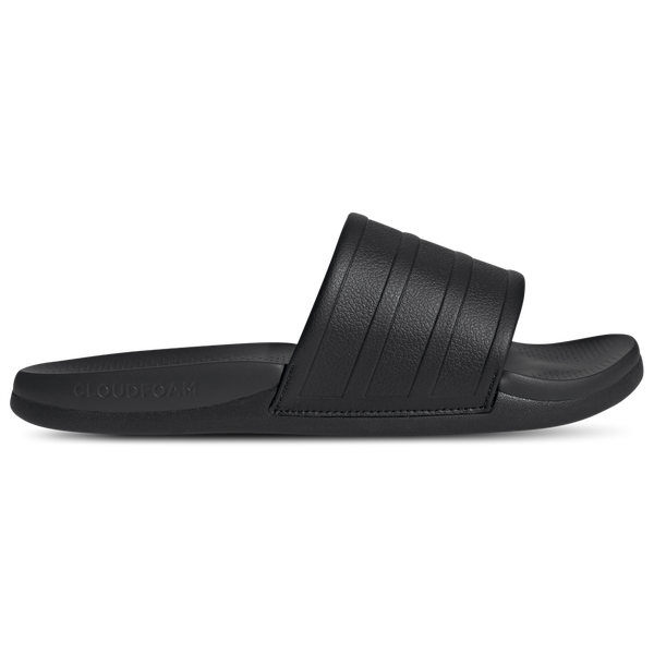 adidas adilette Comfort 2.0 Slides - Men's - Core Black/Core Black/Carbon