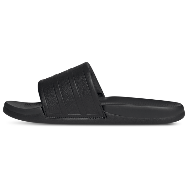 adidas adilette Comfort 2.0 Slides - Men's - Core Black/Core Black/Carbon - Image 2