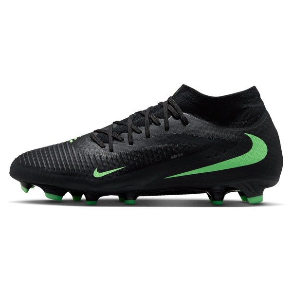 Nike Phantom 6 High Academy FG/MG - Men's - Black/Illusion Green/Black - Image 2