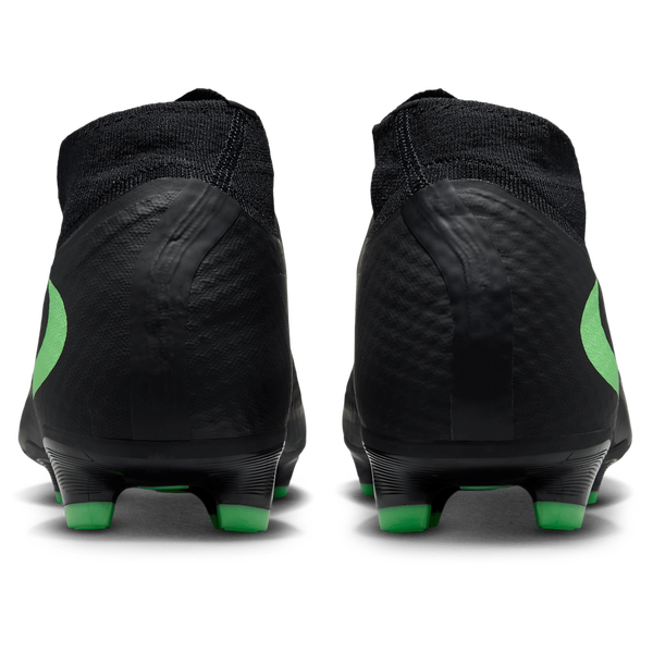 Nike Phantom 6 High Academy FG/MG - Men's - Black/Illusion Green/Black - Image 3