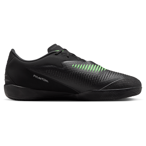Nike Phantom 6 Low Acad IC - Men's - Black/Black/Illusion Green