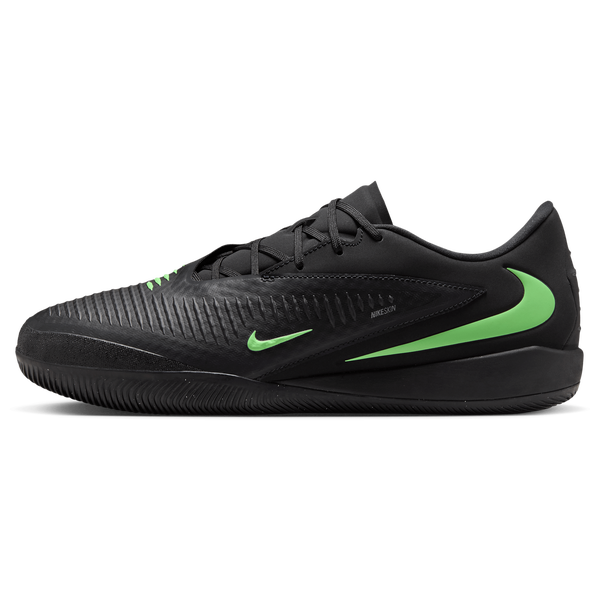 Nike Phantom 6 Low Acad IC - Men's - Black/Black/Illusion Green - Image 2
