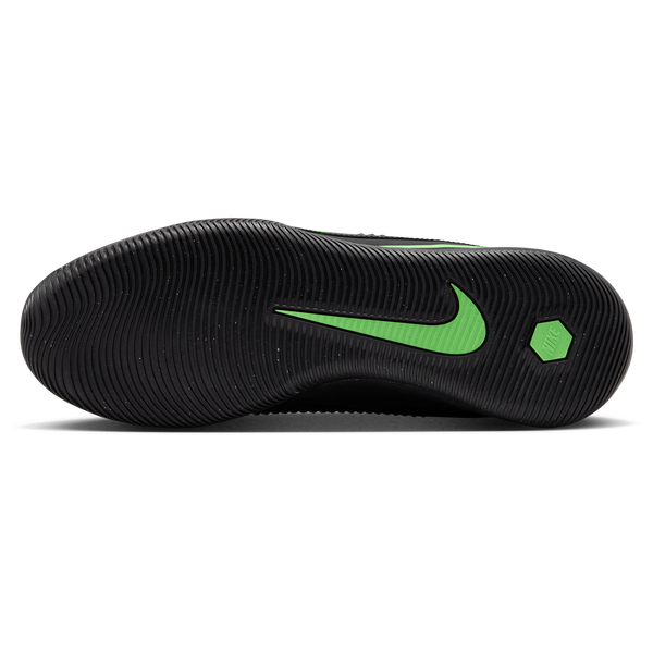 Nike Phantom 6 Low Acad IC - Men's - Black/Black/Illusion Green - Image 5