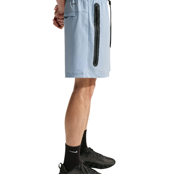 Nike Tech Woven Shorts - Men's - Light Armory Blue/Black - Image 2