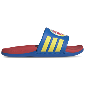 adidas Colombia adilette Comfort World Cup '26 - Men's - Blue/Yellow/Red