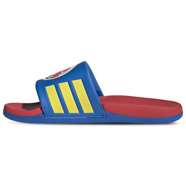 adidas Colombia adilette Comfort World Cup '26 - Men's - Blue/Yellow/Red - Image 2