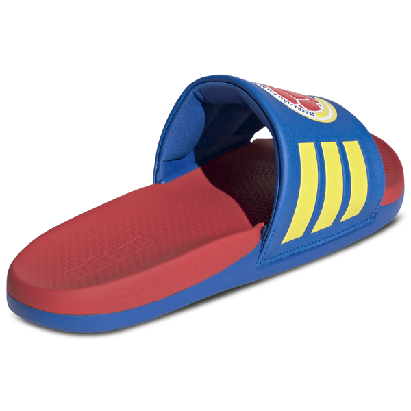 adidas Colombia adilette Comfort World Cup '26 - Men's - Blue/Yellow/Red - Image 3