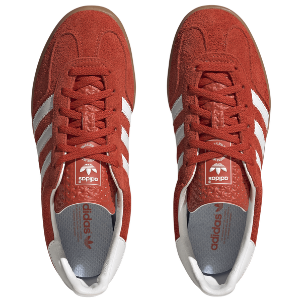 adidas Originals Gazelle Indoor - Women's - Bold Orange/White - Image 4